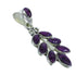 Southwest Sterling Silver And Magenta Turquoise Pendant WX66768